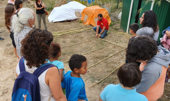 Taller de construcció de casa ibèrica