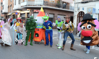 Comparsa de Carnaval. Imatge d'arxiu.