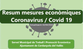 Portada del dossier resum de les mesures econòmiques