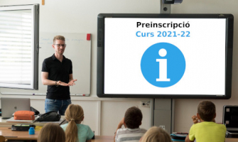 imatge Preinscripció curs 2021-22