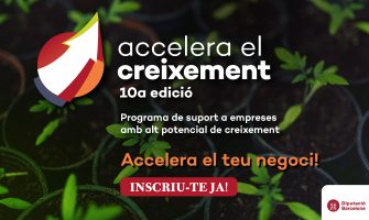 Imatge de la 10a edició del programa Accelera el Creixement