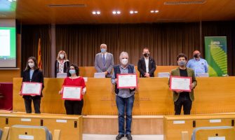 foto del guanyadors/res Premis Literaris