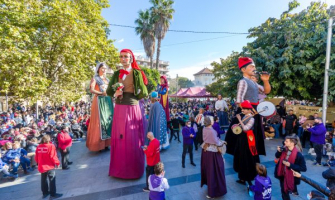 El passat diumenge es va celebrar la trobada gegantera