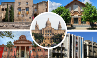 Collage amb fotografies dels museus que han entrat a l'executiva