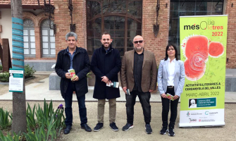 Moment de la presentació del programa d'activitats literàries Més Q Lletres