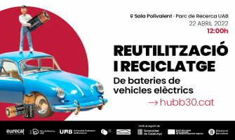 Imatge Trobada reutilització i reciclatge de bateries de vehicles elèctrics