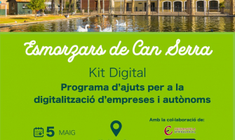 Imatge publicitària Esmozars de Can Serra - Presentació Kit Digital
