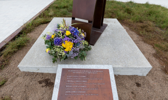 ’escultura «Punt de partida», d’Elisa Arimany