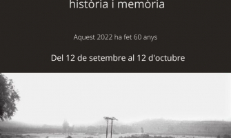  Cartell de la mostra Plou a bots i barrals!!, dedicada a les riuades de setembre de 1962,