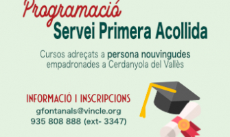 Imatge programa cursos servei primera acollida