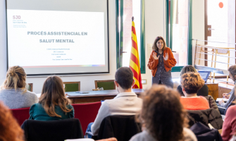 moment de la Jornada de Salut Mental