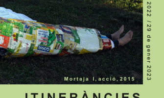 Postal exposició 'Itineràncies' de Carmen Espinosa