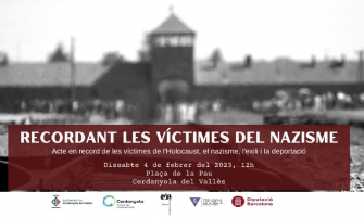 Cerdanyola recorda per segon any consecutiu les víctimes del nazisme i  de l’exili i la deportació republicana