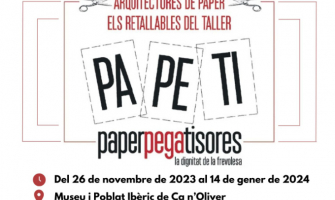Imatge Exposició 'Arquitectures de Paper'