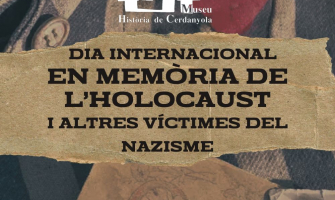 Cartelll Dia Internacional de les víctimes de l’Holocaust i del nazisme 