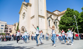 Foto arxiu del Ball de la Polca de Cerdanyola