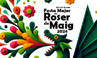 Cartell adaptat del Roser de Maig 2024