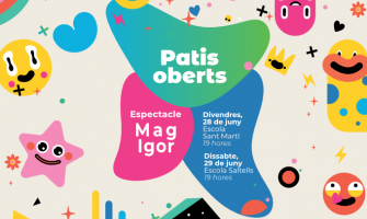Imatge de la inauguració dels patis oberts