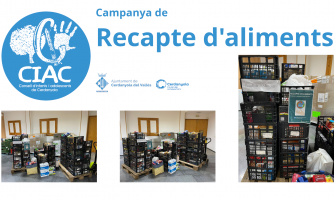 Imatges del recapte d'aliments del CIAC