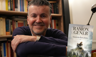 Foto de Ramon Gener i portada llibre