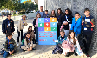 Consellers del Consell d'Infants i Adolescents de Cerdanyola al CNIAC