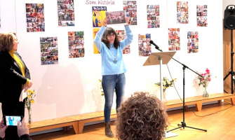 Moment de la inauguració de l'exposició 'Somhistòria. Dones de la Revolució Francesa'