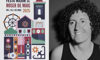 Cartell guanyador Roser Maig 2025 i autora: Susana Calvo
