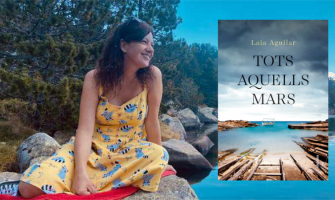 fotografia de Laia Aguliar (de Pere Francesch Rom) + portada llibre 