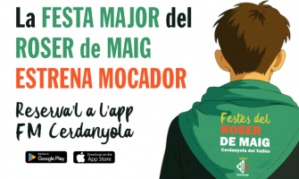 imatge mocador oficial de la Festa Major del Roser de Maig 